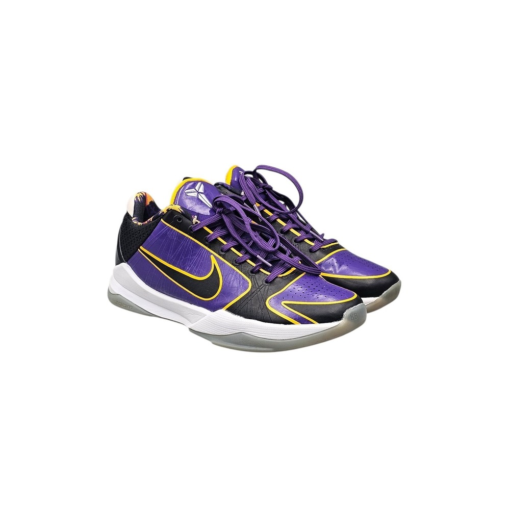 Nike Men's Size 8 US Zoom Kobe‎ 5 Protro 5x Champ Purple Sneakers Shoes READ